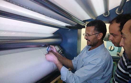 Machines de fabrication de sacs tissés en PP en Egypte
