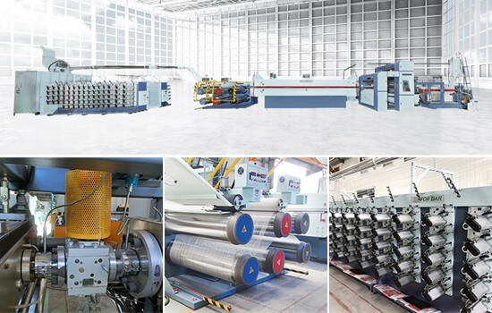 for dah high speed flat yarn making machine standard structure