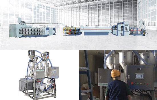 Preparations that should be done before starting the Flat Yarn making machine