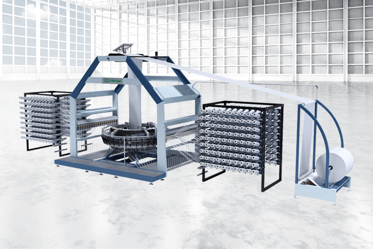 Circular Loom Machine - 6 Shuttles